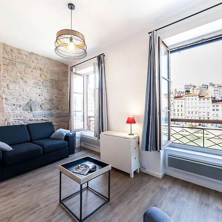 Renovated apartment Saône view in the heart of the historic district Lyon Exterior foto
